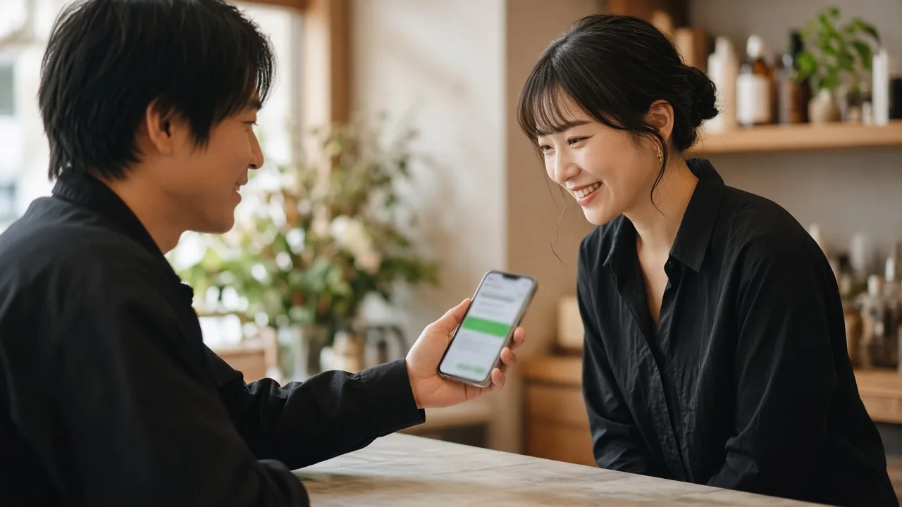 LINE公式アカウントのイメージ